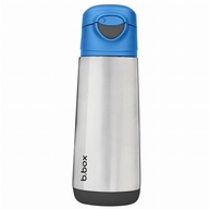 B.BOX Termo fľaša so športovým výtokom 500 ml BLUE SLATE BB500905