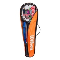 WILSON GEAR 4PC KIT bedmintonová súprava - Rakety Rakety Sieťové stĺpiky