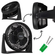 VENTILÁTOR, nástenný, stolný VENTILÁTOR, napájanie CYCLULAR