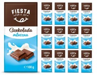 Fiesta mliečna čokoláda 100g x 12 ks.