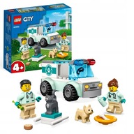 LEGO City Veterinárna ambulancia pre 4-ročné deti 4+ ako darček