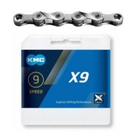 KMC Chain X9 114 článkov strieborný BOX