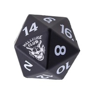 ANTISTRESOVÝ GNIOTEK STRANGER THINGS HELLFIRE CLUB D20 SQUISHY DARČEK