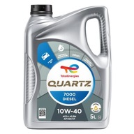 Olej TOTAL QUARTZ 7000 DIESEL 10W40 5L