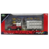 BRITAINS LAND ROVER S TRAILEROM TOMY SET, TOMY