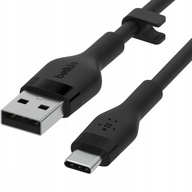 Kábel USB-A / USB-C, Belkin, 60W, 1m, silikón