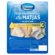 Filety zo sleďa Lisner Matjas v oleji 750 g