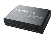 HDMI-HDMI + Audio extraktor SPDIF R/L ARC SPH-AE03