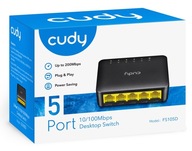 5-portový SWITCH FS105D Cudy 100Mb/s malý desktop