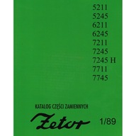 KATALÓG DIELOV ZETOR 5211 7211 7245 7711