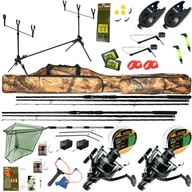 bohatý JAXON CARP rybársky SET, 2x udica