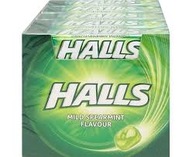 Halls Mild Spearmint 20ks x 33,5g