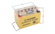 Moretti MTX9-BS Batéria YTX9-BS