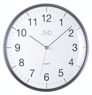 Nástenné hodiny JVD 33cm na stenu, sivé čitateľné