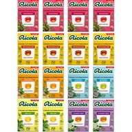 Ricola bylinkové cukríky sada mix príchutí 16x27,5g