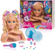 Stylingová hlava Barbie Tie Dye Deluxe