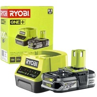 RYOBI BATÉRIA 18V 2,5AH + NABÍJAČKA RC18120-125