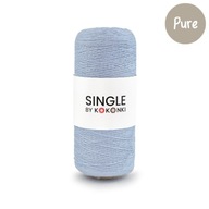 Nite Priadza SINGLE Pure KOKONKI modrá MERINO