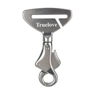 Bezpečnostný pás do auta Truelove Premium pre psov, strieborný