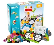 BRIO BUILDER SET SO ZÁZNAMOM ZVUKU 68 PRVKOV.