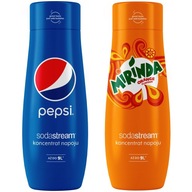 Pepsi + Mirinda sada sirupového koncentrátu SodaStream