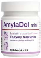 Amyladol mini tráviace enzýmy pre trávenie pre psa a kartu Cat 90. mini