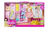 BARBIE DOLL SET bábika DELUXE + oblečenie topánky