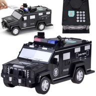 BEZPEČNÁ COIN BANK POZNÁMKY PIN AUTO POLÍCIA