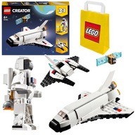 LEGO Creator 3 v 1 31134 Raketoplán + taška Lego + katalóg