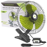 VENTILÁTOR AUTO VENTILÁTOR OTOČNÝ KLIP 12V