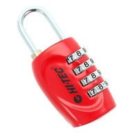 Visiaci zámok HI-TEC KETTE LOCK RED