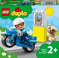 LEGO Duplo Town. Policajný motocykel 10967