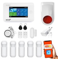 Bezdrôtový GSM alarm + WiFi 2x siréna SET PL