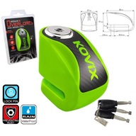 KOVIX KNN1 BRAKE DISC LOCK LOCK fluo green