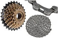 SADA SHIMANO VOĽNOKOLY 7 TZ-500+REŤAZ HG-40