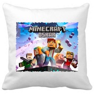 Vankúš + meno MINECRAFT rozprávka filmová hra darček