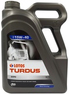 MOTOROVÝ OLEJ LOTOS TURDUS 5L 15W40 ACEA E5