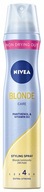 NIVEA Lak na vlasy Blond Care Strong 24h 250ml