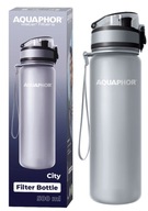 Filtračná fľaša Aquaphor City šedá 500 ml