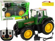 Zeleno-čierny R/C traktor pre dieťa.MEGA PONUKA