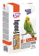 LOLO PETS Foody Premium 500 G Potraviny pre zvlnené vankúšiky z kartónových škatúľ