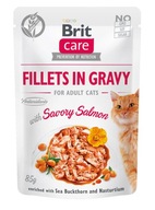 Brit Care Cat vrecúško Salmon Salmon 12x85g