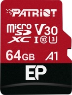 PATRIOT EP 64GB micro SD XC CL10 UHS U3 A1 V30