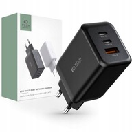 RÝCHLA SIEŤOVÁ NABÍJAČKA USB-C TYP-C 3A PD-65W