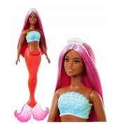 Bábika Barbie Morská víla Coral Tail HRR04