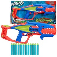 NERF DINOSQUAD LAUNCHER TERRODAK DINOSAUR GUN + 12 ŠÍPKY SADA