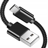 USB-C TYP-C RÝCHLE NABÍJANIE 3.0 KÁBEL 1 M SILNÉHO NABÍJACIEHO KÁBLA