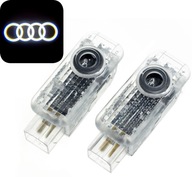 3D LED hologram Logo na dvere AUDI A4 A3 A6 S4 S6