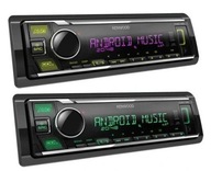 1 din rádio KENWOOD KMM-125 USB, AUX, MULTICOLOR