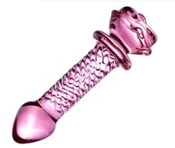 ANÁLNA ZÁSTRČKA GLASS SEX PLUG RUŽOVÁ DIAMANTOVÁ